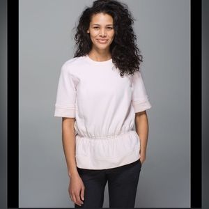 Lululemon Peplum Pullover